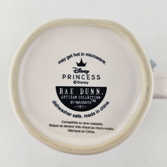Rae Dunn Double Sided Disney PRINCESS AND THE FROG Ceramic Coffee Tea Mug - Picture 10 of 12